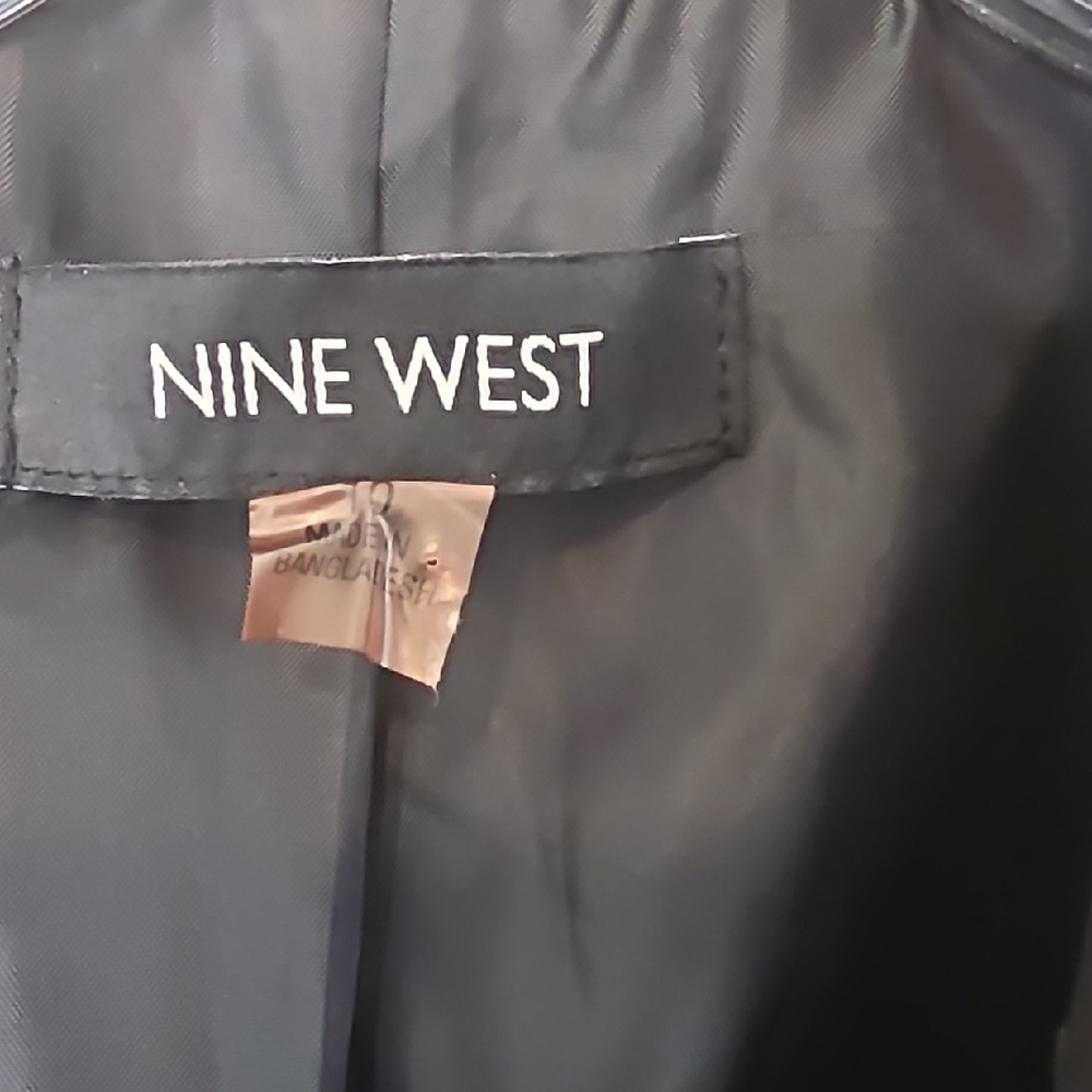 Nine West Women's Classic Black Suit Jacket - Picture 2 of 6